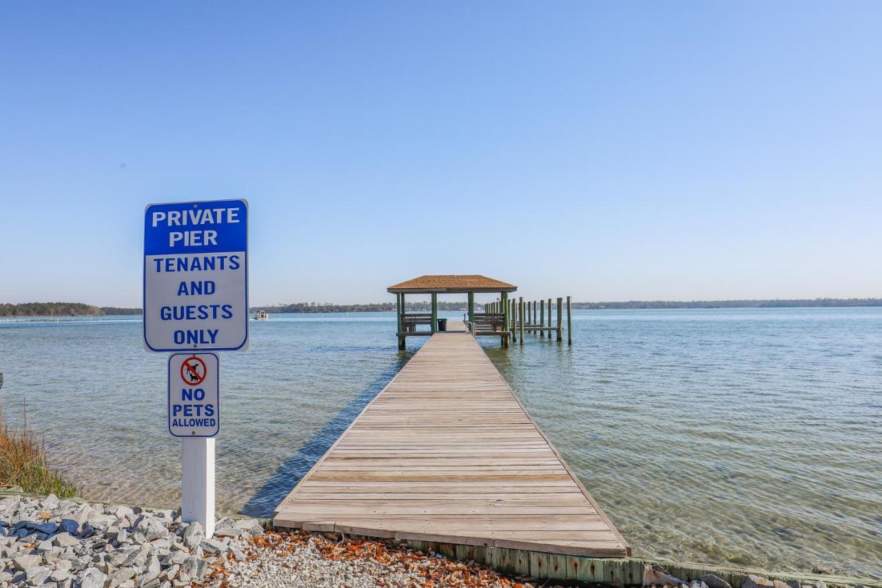Model Home Near Camp Lejeune With Water View Sneads Ferry Exterior foto